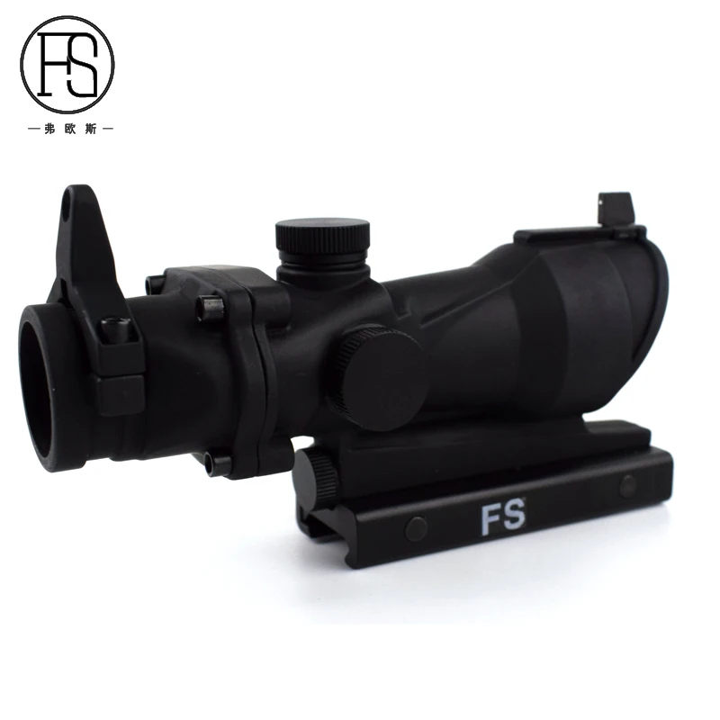 Прицел для винтовки ACOG 1X32 с красной и зеленой точкой тактическое охотничье