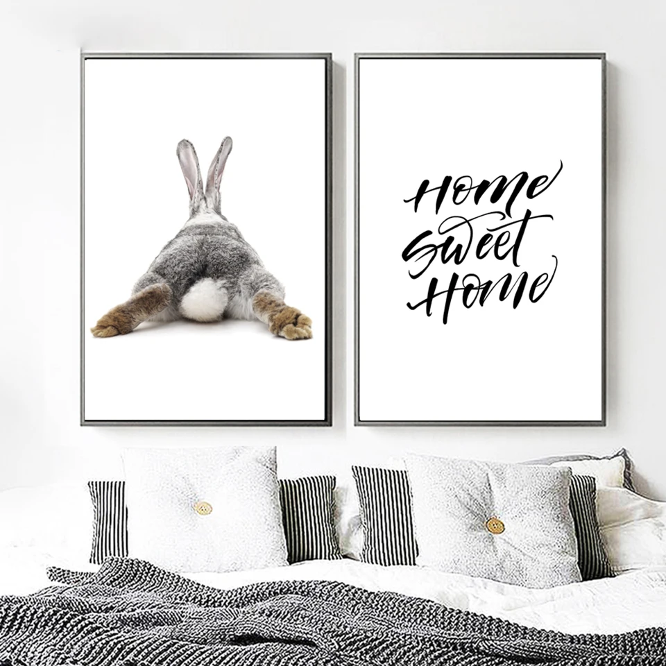 Холст Печатный плакат для дома декоративный Жираф Цитата скандинавский постер