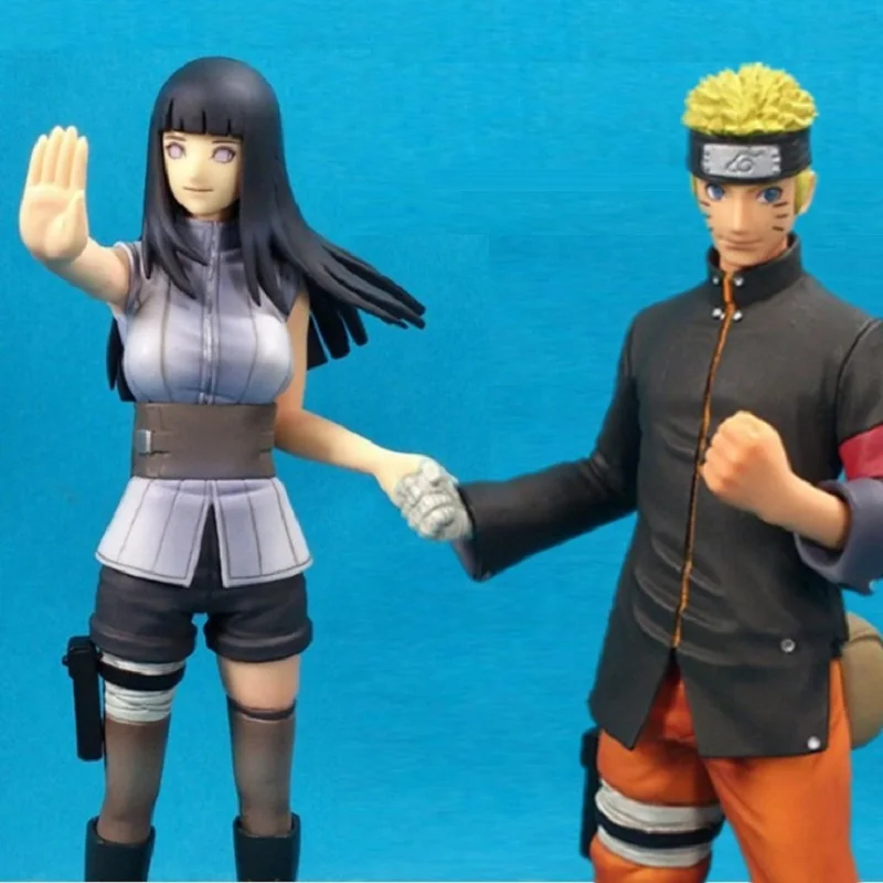Японское аниме Наруто фигурка игрушка пара Uzumaki Hyuga Хината Коллекционная модель