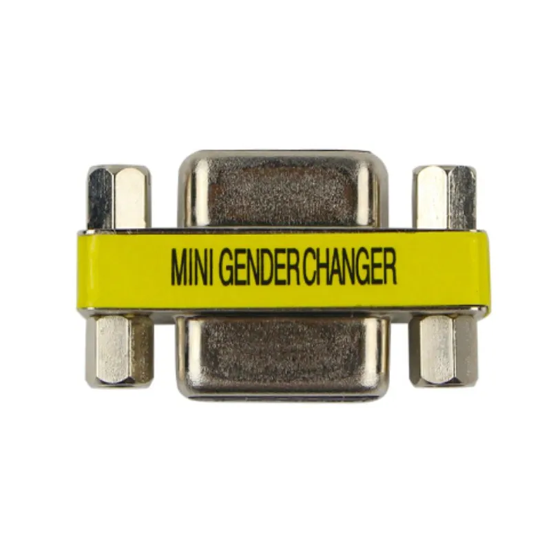 100 шт. 15 pin D-Sub VGA SVGA мини-переходник для разъема разъем M/F Папа-мама | Компьютеры и