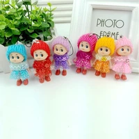 10pcsset 8cm little kelly confused doll princess mini simba cute baby kelly dolls body toys for girls children gifts