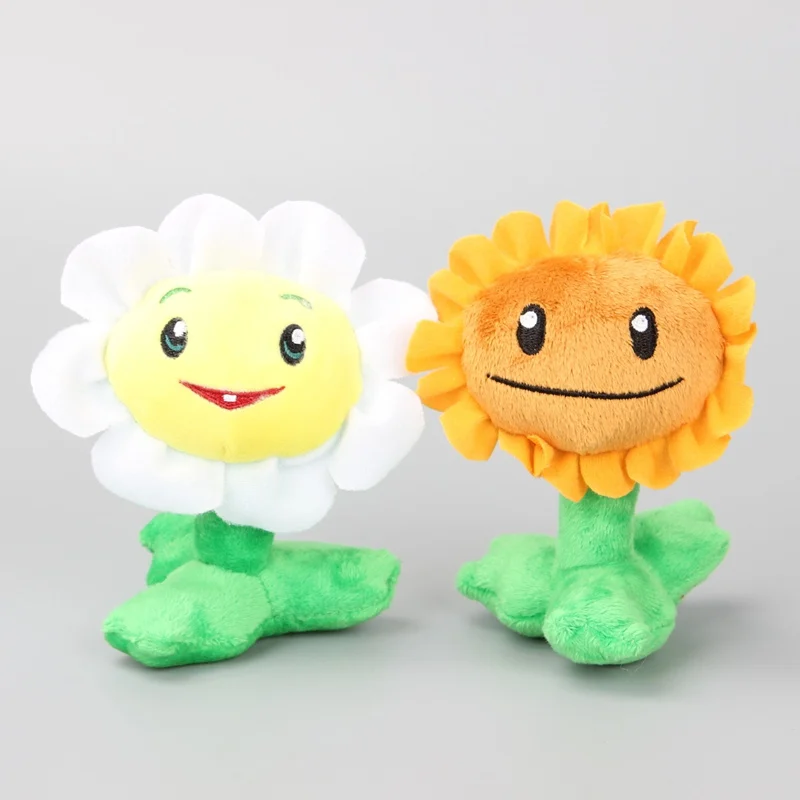 14 шт. высокое качество PVZ Растения против Зомби мягкие плюшевые игрушки куклы Детский подарок фигурка модель игрушки подарок для детей Рождество