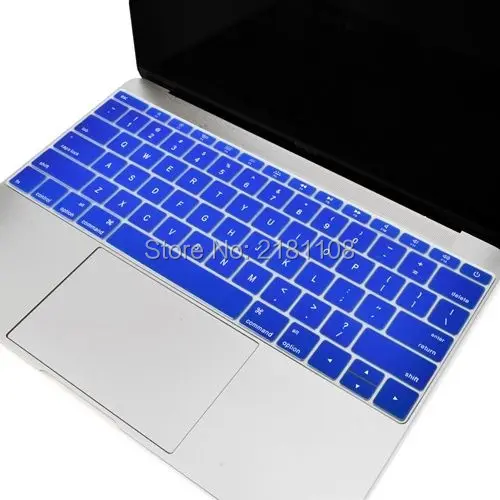 2 шт./Лот Силиконовая накладка на клавиатуру для нового Macbook 12 дюймов с Retina модель