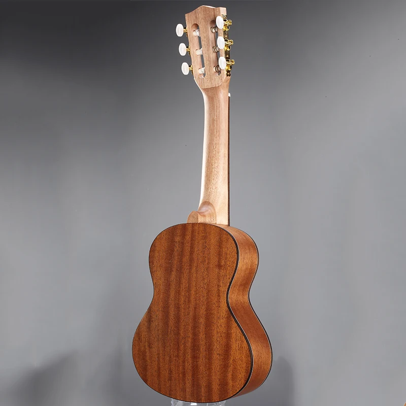 Оригинальная гитара 28 дюймов 6 струн Деревянная Классическая гавайская