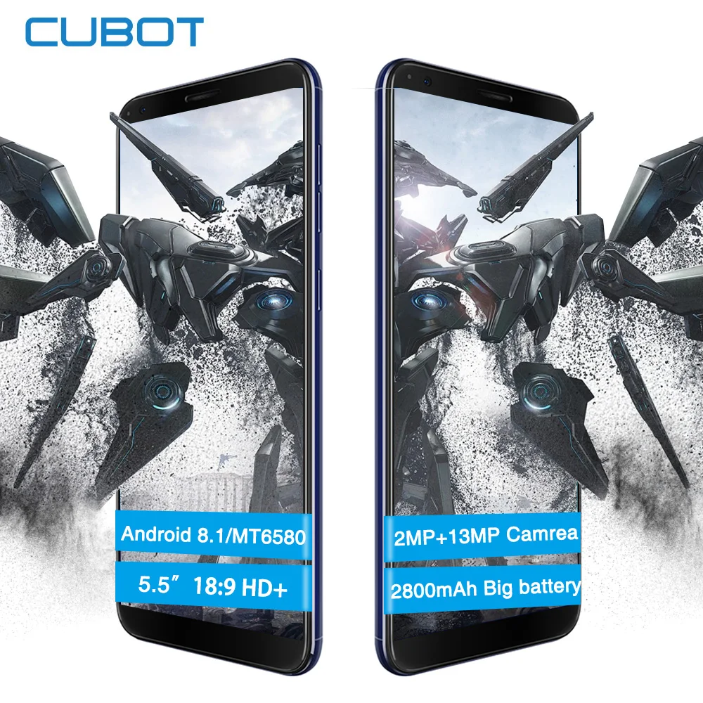 Cubot R11 5 дюймов ips HD + экран смартфон MT6580 четыре ядра задняя двойная камера 2 ГБ 16 2800