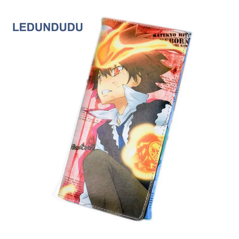 HITMAN REBORN! Аксессуары для косплея кошельки мультфильм Sawada Tsunayoshi портмоне кёя