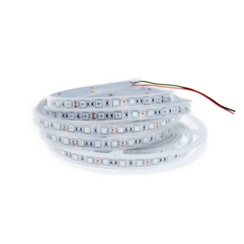 Быстрая Доставка 50 м 10X 5 М 5050 оранжевая SMD гибкая светодиодная лента 60