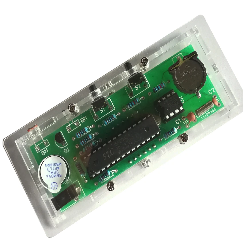 CNIKESIN DIY kit цифровые часы электронные C51 микроконтроллер светодиодный цифровой