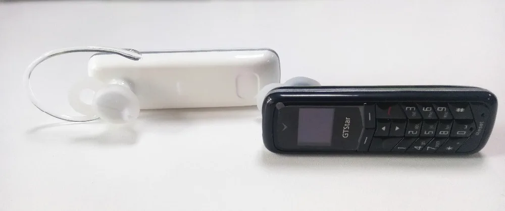 GT Star GTStar бренд мини телефон BM50 0,6" мини мобильный телефон bluetooth наушники для набора номера телефон с русской клавиатурой