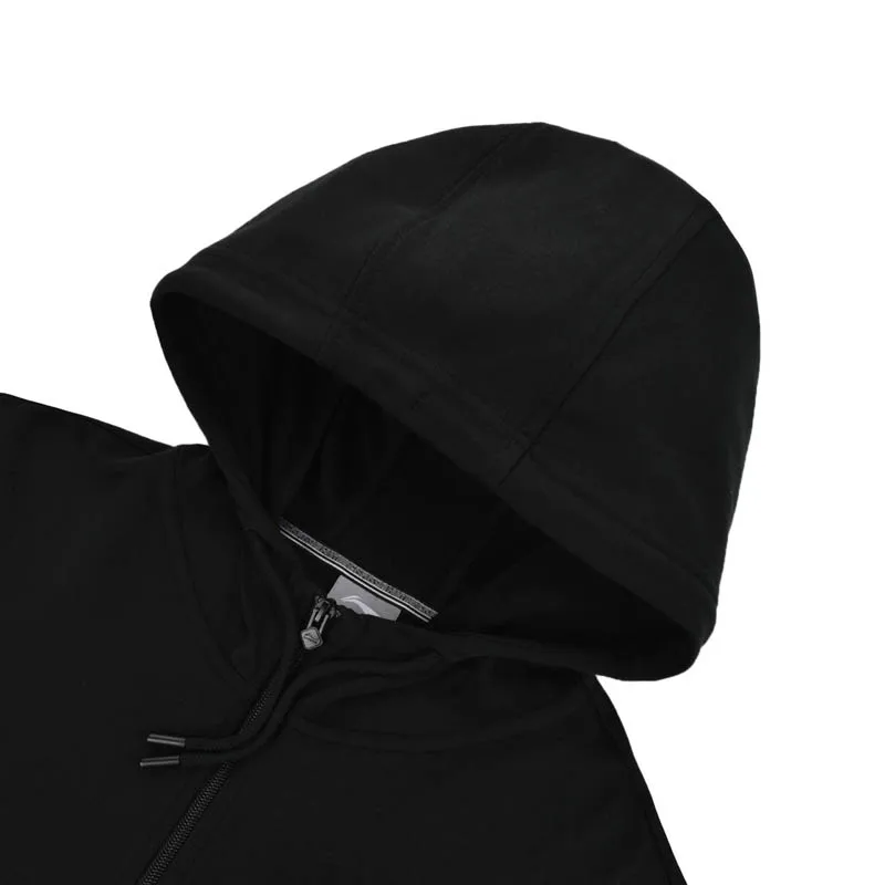 Li-Ning Women The Trend Hooded Jackets 87%Cotton 13%Polyester Loose Fit Comfort Jacket LiNing Sports Hoodies AWDN646 CJAS18 | Спорт и