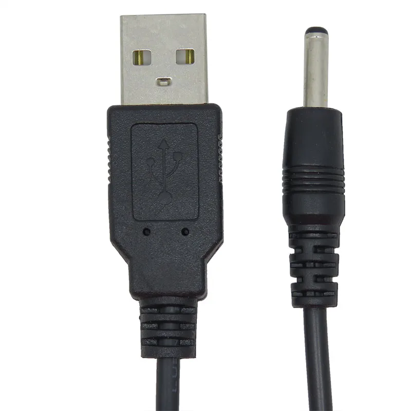 Кабель питания USB 2,0 A папа до 3,5x1,35 мм 3,5 мм штекер баррель Джек 5 В DC Блок питания Шнур адаптер Кабель зарядного устройства 3,5*1,35 мм