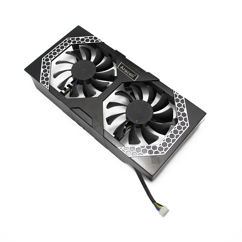 Вентилятор охлаждения GA81B2U PFTA для HIS 7850 R7 260X R9 270 iPower IceQ X2 APISTEK 12 В а 4 контакта 2*4