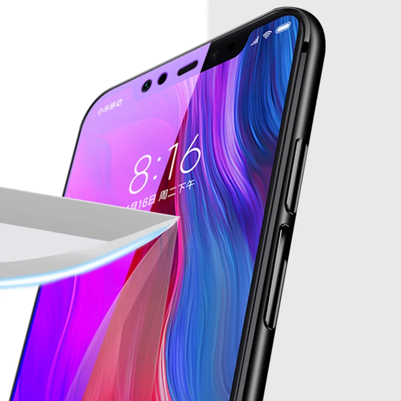 Оригинальная для xiaomi mi 8 Lite SE Pro крышка телефона которая полностью закрывает