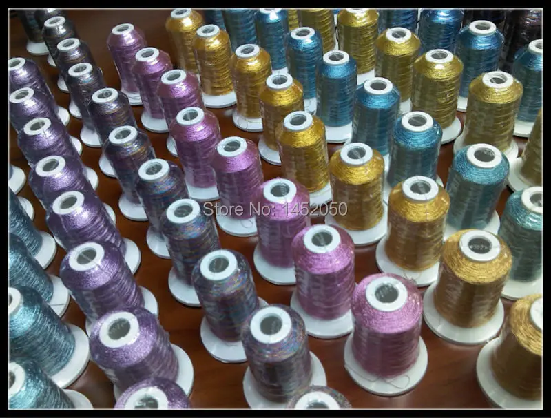 10 наборов 32 цвета Simthread металлические нитки для вышивки|embroidery scarf|thread clothembroidery thread