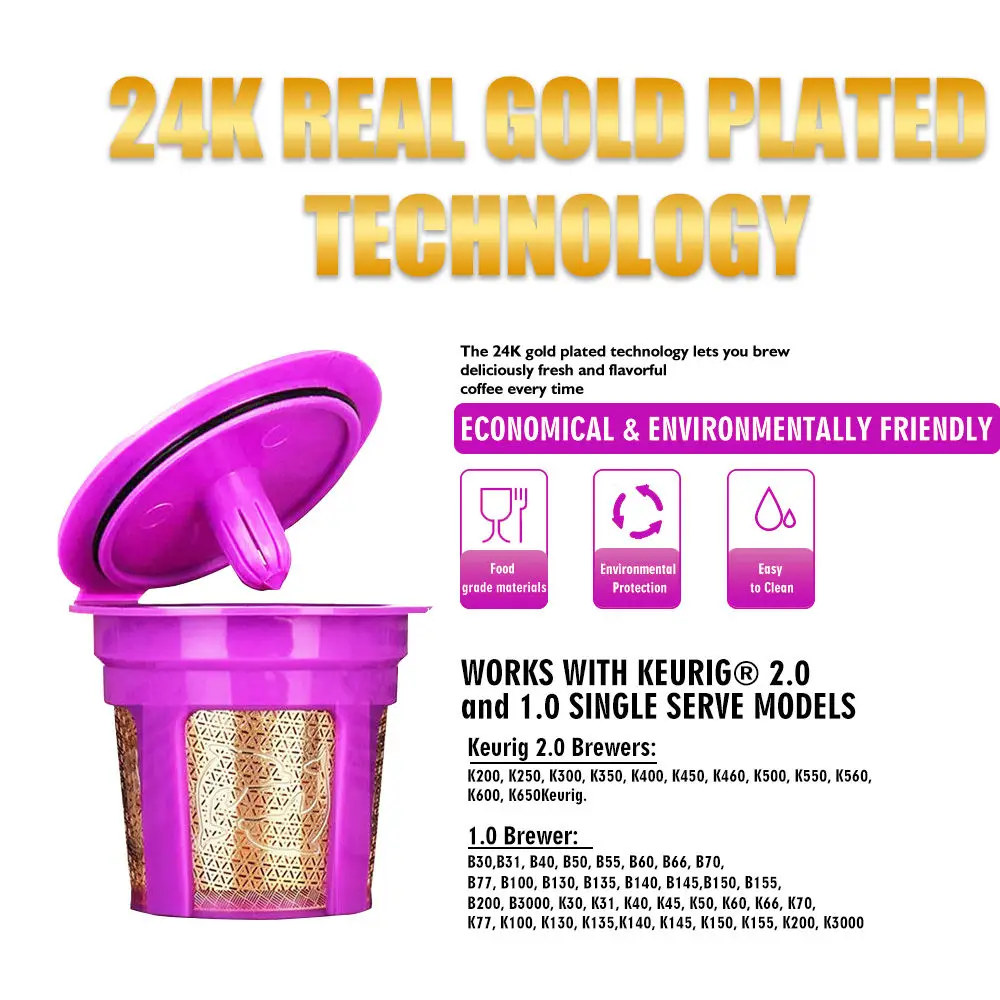 Современный многоразовый фильтр для кофе K Carafe Cup Pod набор ложек Keurig 2 0 кофемашин