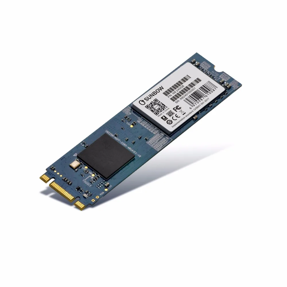 TC-SUNBOW SSD M.2 22*80 120 ГБ 128 ГБ 240 ГБ 256 Гб SATA3(6,0 ГБ/сек.) Внутренний твердотельный накопитель для обновления записной книжки