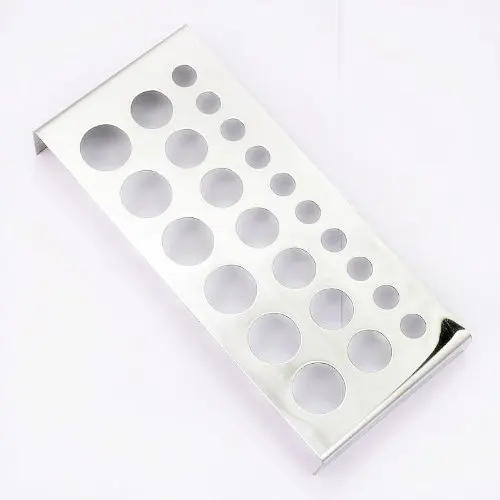 Большой держатель для чернил тату машинки подставка из нержавеющей стали 23