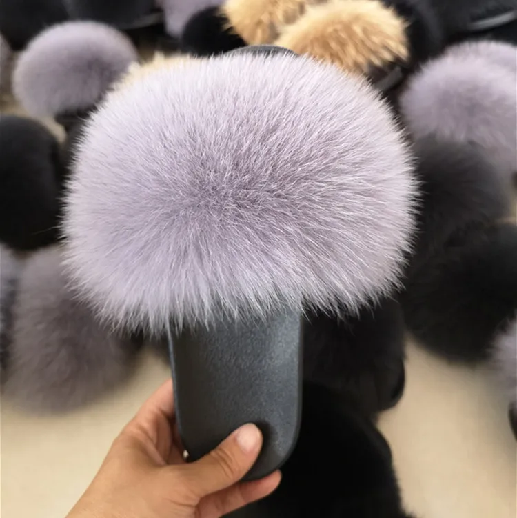 Женские зимние комнатные тапочки теплые пушистые плюшевые из ЭВА на плоской