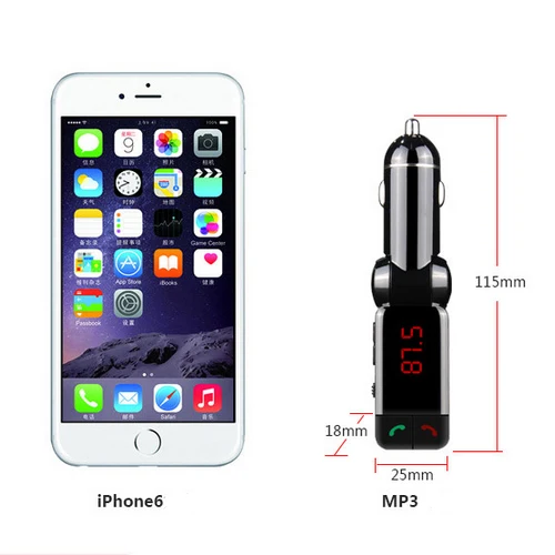 Большое содействие автомобильный MP3 Bluetooth FM передатчик автомобильного