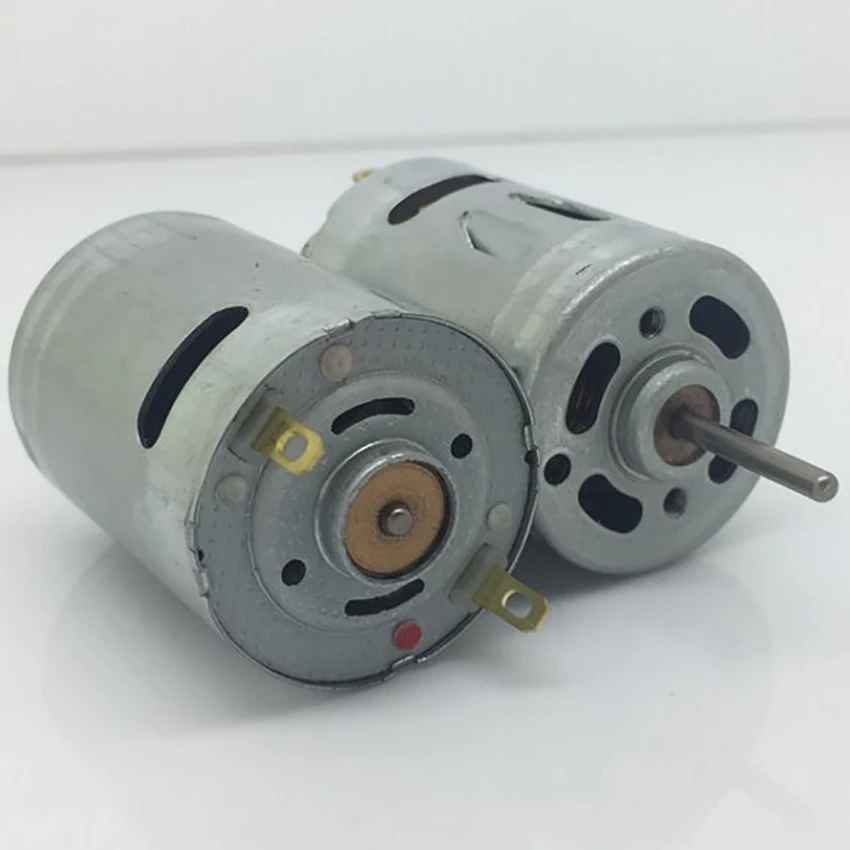 

DC 3.7-8V Long Axis Large Torque Micro Motor Strong Magnetic Carbon Brush High Speed Mini DIY Motor 28000rpm, Shaft Dia 2.3mm