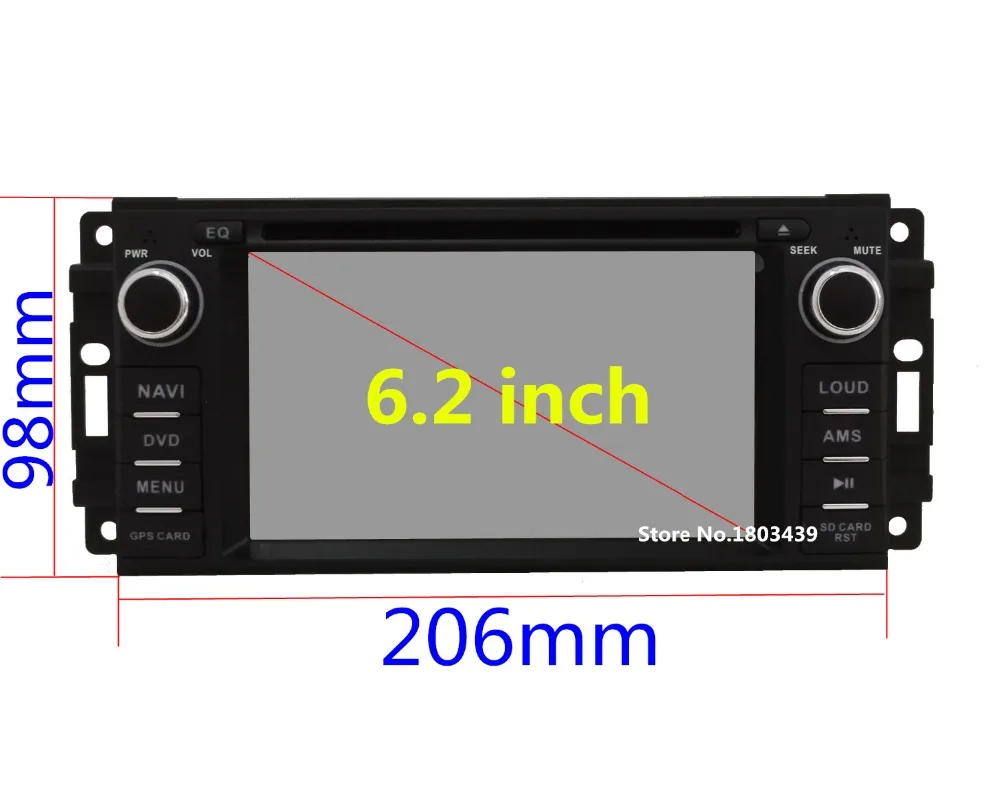 Quad Core Android 5.1.1 WIFI USB Car DVD Player Radio Stereo Screen For Jeep Wrangler/Chrysler Sebring 300C/Dodge RAM Challenger |