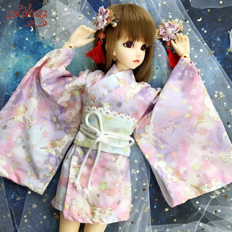 

Cataleya BJD Doll Sd 1/4 1/6 Doll Clothes Dream Tianma Short Kimono Postage