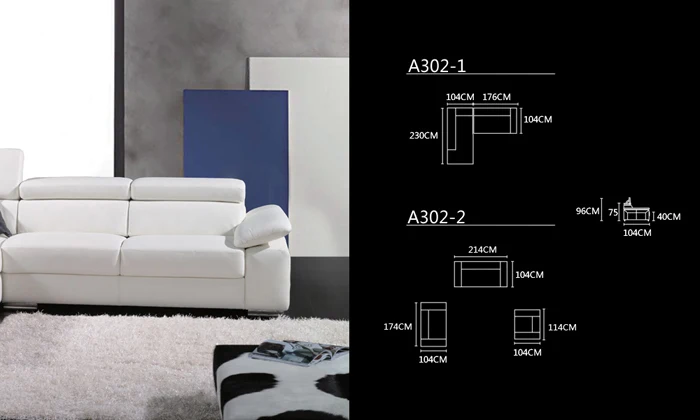 Бесплатная доставка Классический 123 Италия Современный дизайн с высокой спинкой