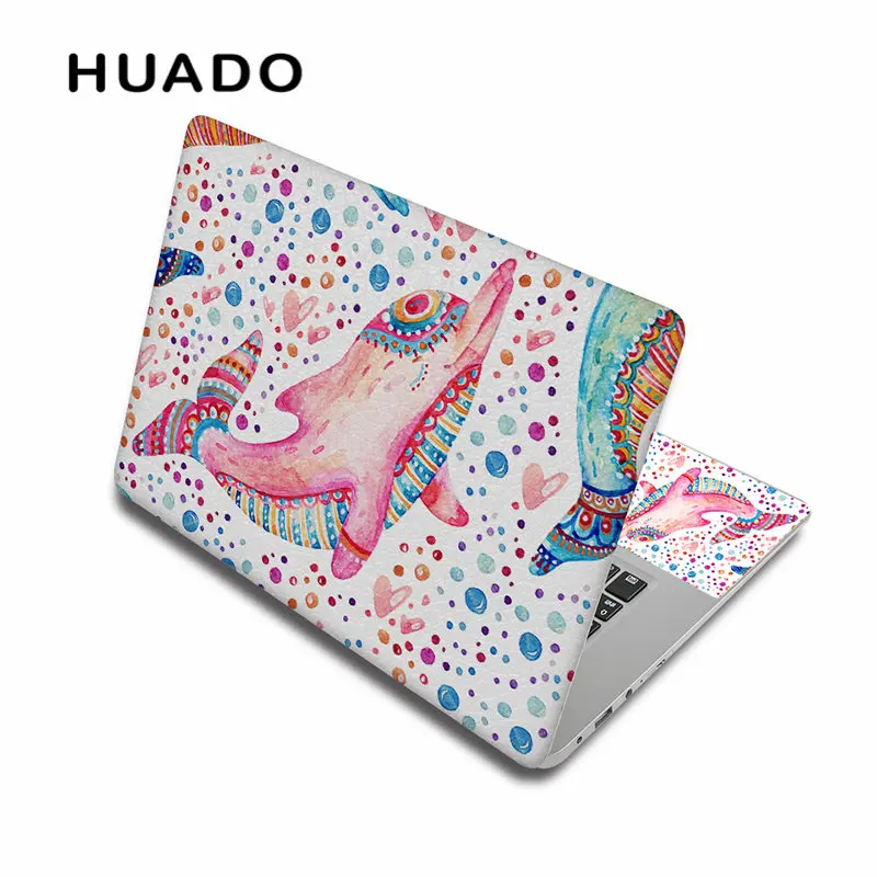 laptop skin 1 Мультяшная наклейка для ноутбука 1" 17" с защитой поверхности, чехол для компьютера, наклейки для ноутбука mac air 13,3/sony/lenovo yoga/asus - Цвет: laptop skin 1