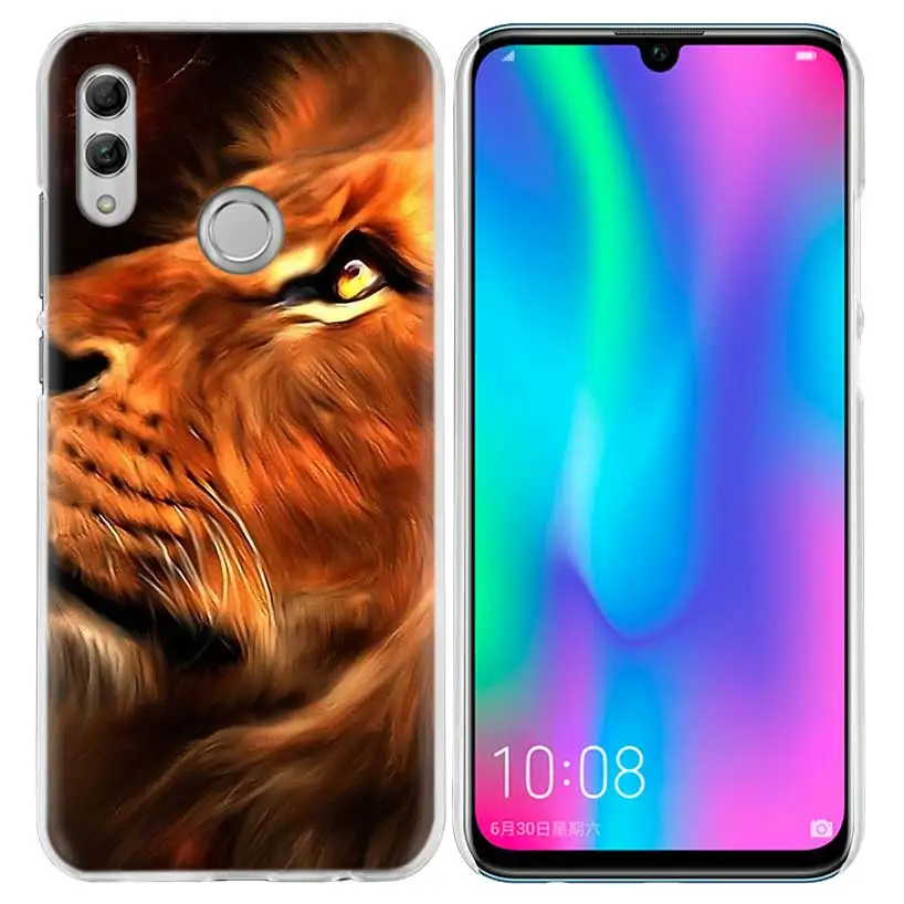 09 Чехол King of The lion для huawei Honor 8X Y9 9 10 Lite Play 8C 8S 8A Pro V20 20i 10i Y6 Y7 жесткий чехол для телефона из поликарбоната - Цвет: 09