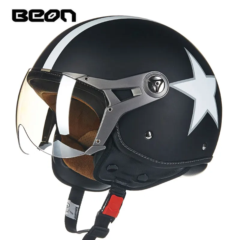 Мотоциклетный шлем для женщин и мужчин, BEON 100b casco, шлем для мотокросса, электрический велосипед - Цвет: 6