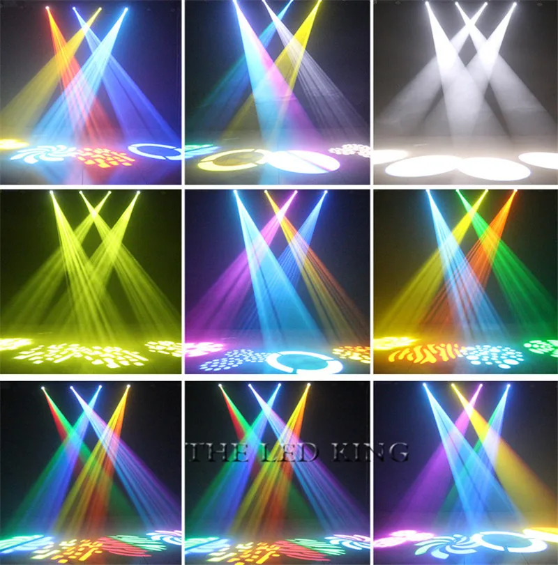 (2 шт./лот) китайские светодиодные лампы для световых сценических эффектов