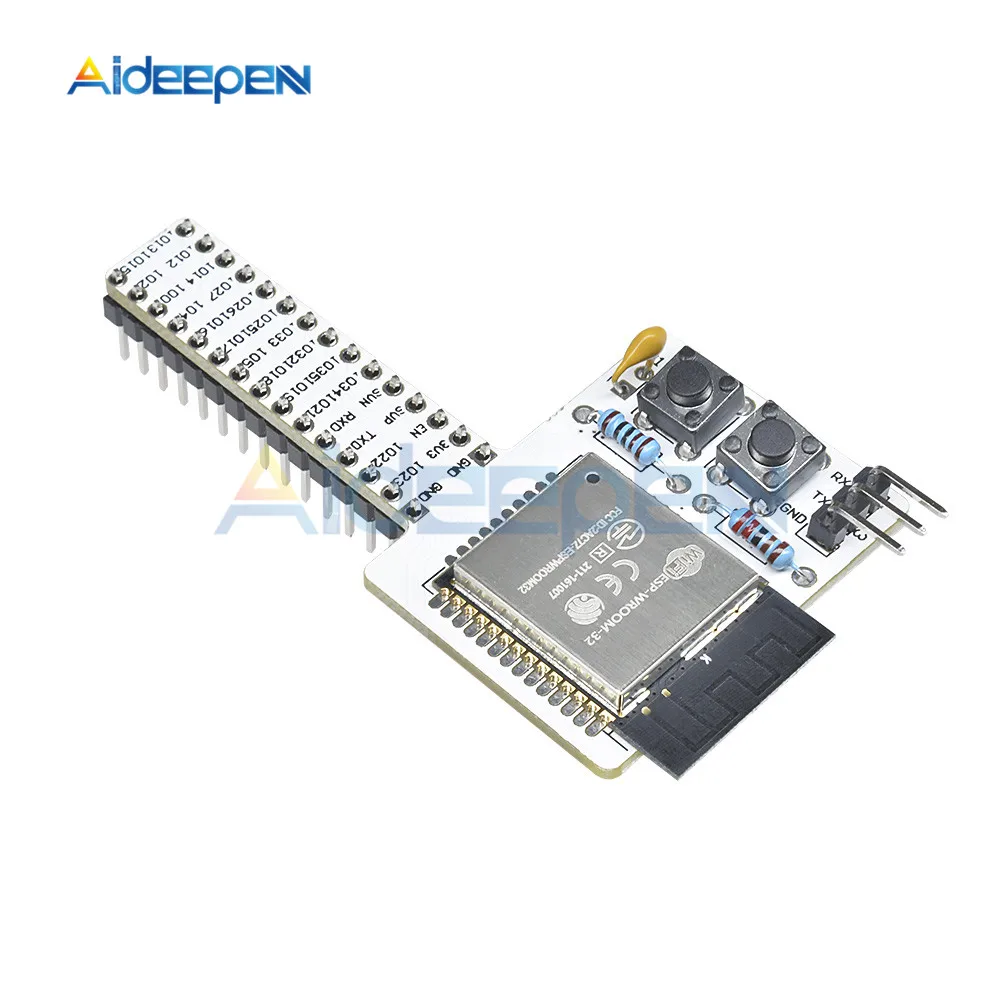 ESP-32 ESP-WROOM-32 Rev1 WIFI модуль беспроводной Bluetooth макетный комплект макетная плата для