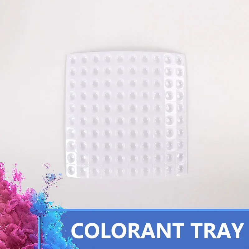 1000 шт./партия Одноразовые перфорированные пластиковые держатели для клея