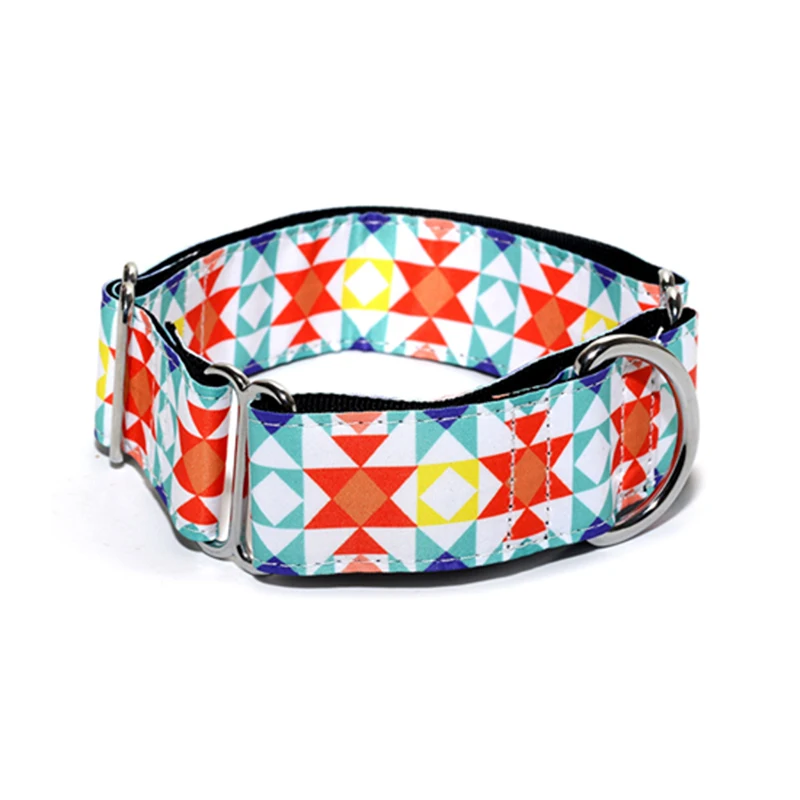 Нейлоновый ошейник для собак salumi Whippet Lurcher Martingale 2 5 см и 3 8 широкие