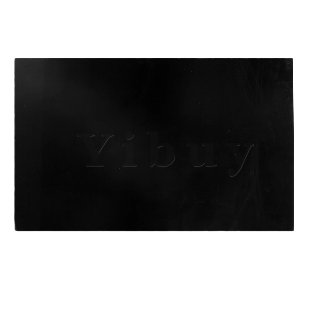 Yibuy 2 3 мм Толщина слойные фанерные DIY бас гитары накладку лист черный гитара