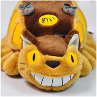 authentic anime totoro totoro catbus my neighbor ghibli cat bus plush toys stuffed dolls animal figures kids gift 30 cm