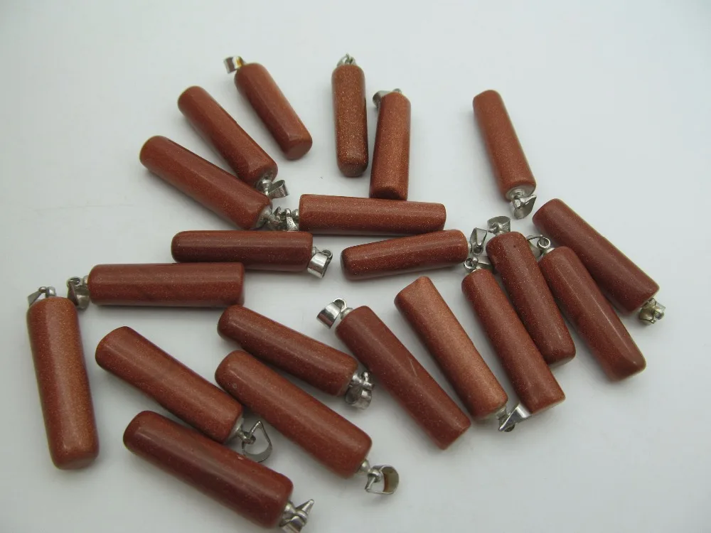 AAA Натуральный золотой песок точка кулон моды новые украшения для Для женщин с