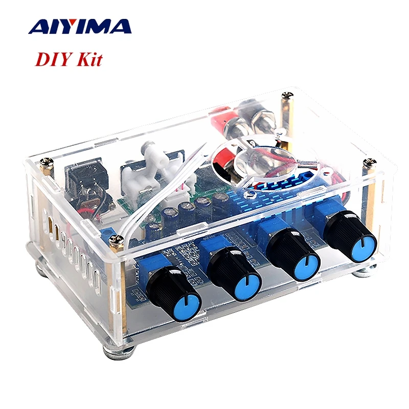 AIYIMA HiFi мощный усилитель TPA3116 50 Вт + два канала двойной операционный с тональности