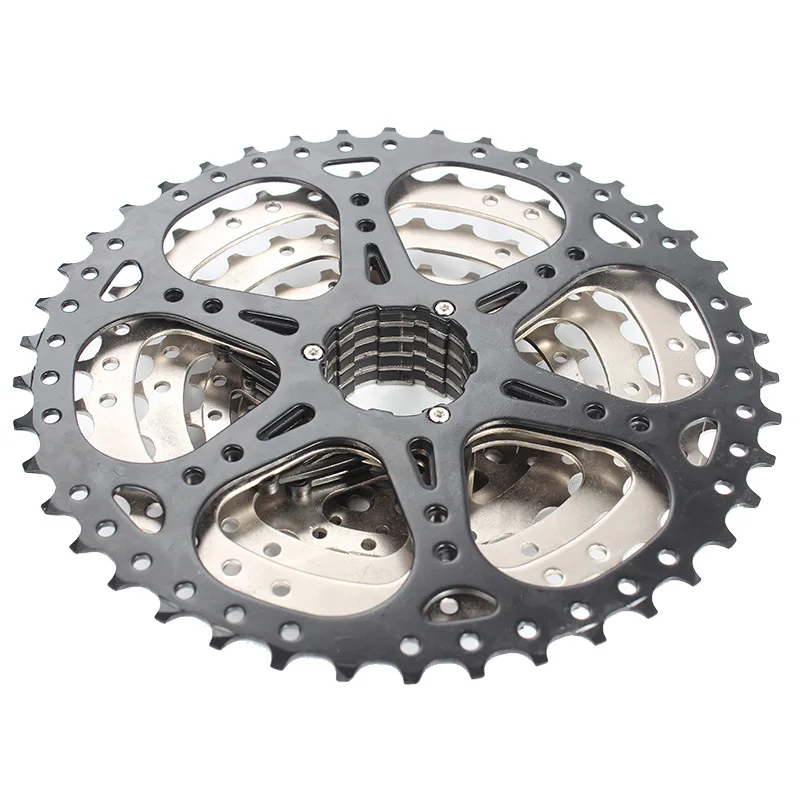 SUNSHINE 8 speed 11-42T mountain / road bike card folding small wheel flywheel compatible with SunRace.SHIMANO | Спорт и развлечения