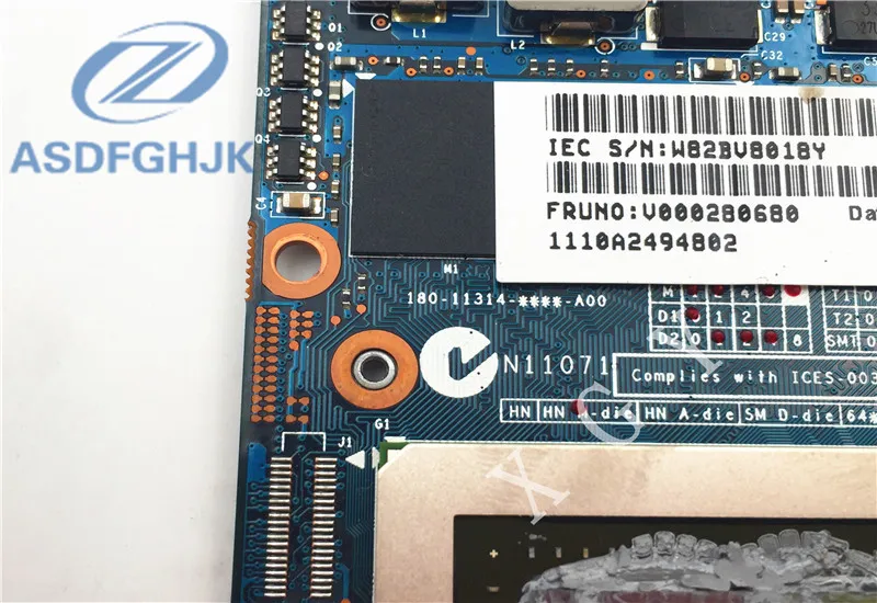 V000280680 для Toshiba QOSMIO X875 X870 X775 X770 видеокарта 6050A2494B01 VGA A02 N13E GS LP A1 GTX 670M Видеокарта|vga -