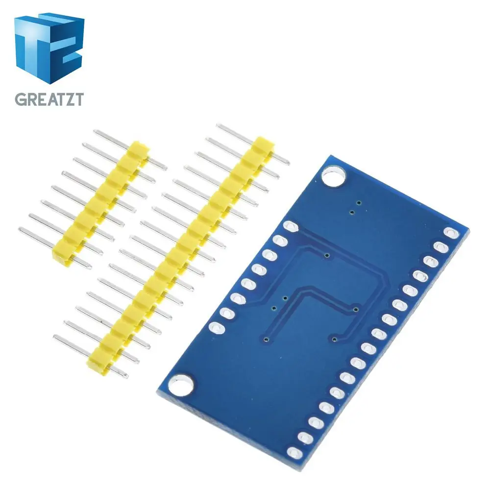 1PCS CD74HC4067 16-Channel Analog Digital Multiplexer Breakout Board Module For Arduino | Электронные компоненты и