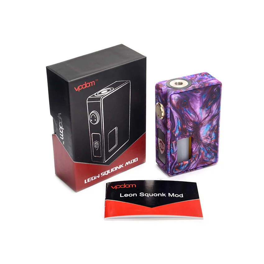 Оригинальный vpdam Леон Squonk поле механический мод электронная сигарета для BF RDA
