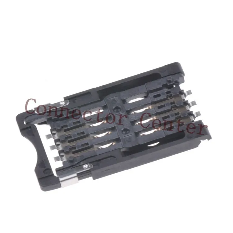 Оригинальный разъем для сим карты ITT 6Pin с металлическим замком R102|connector amp|connector