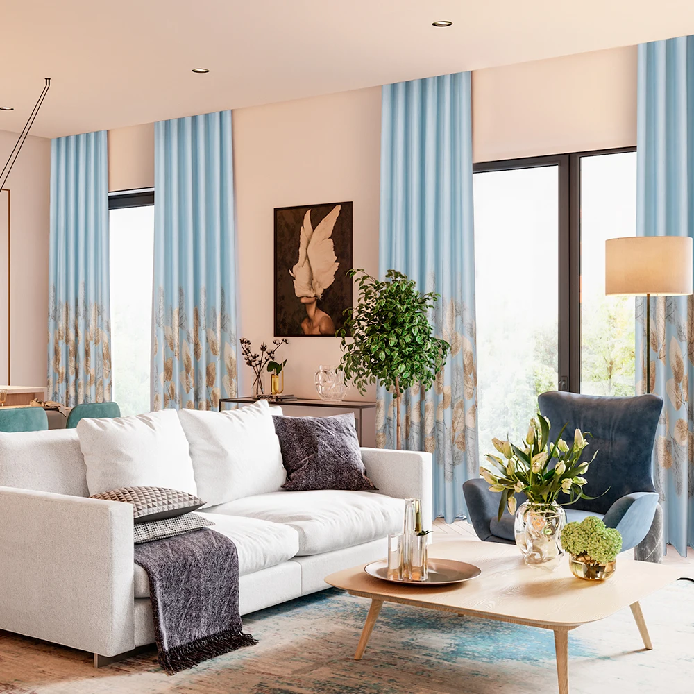 Шторы блэкаут детские для гостиной занавески детской спальни комнаты девочек