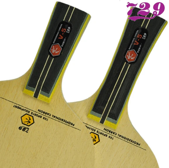 729 Дружба V-5(V5, чехлы для айфонов 5 5) Профессиональный 5+ 2 Professional Carbon настольный теннис лезвие ракетка для пинг понга