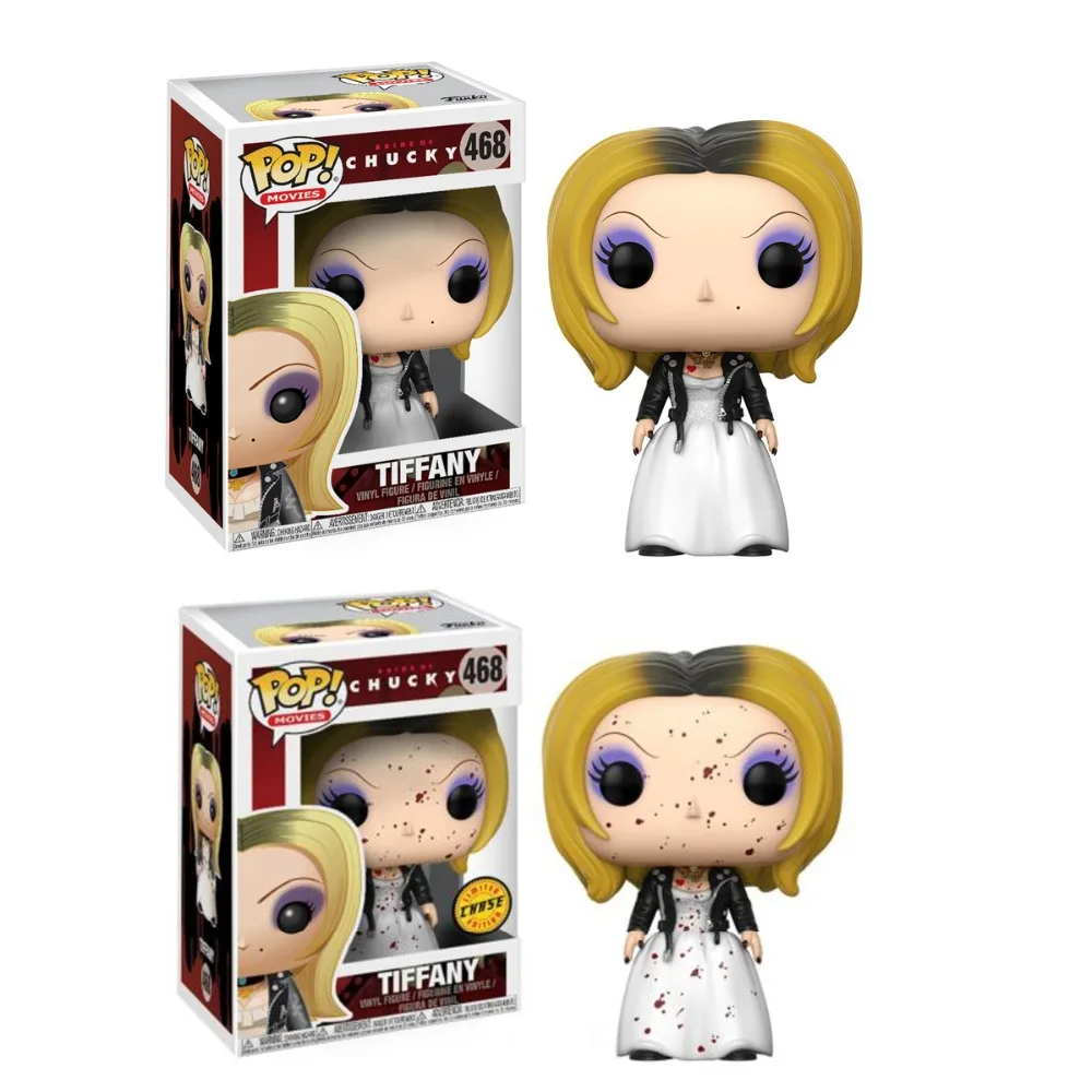 Funko поп Невеста Чаки Чейз Тиффани виниловые Фигурки Коллекционная модель игрушки