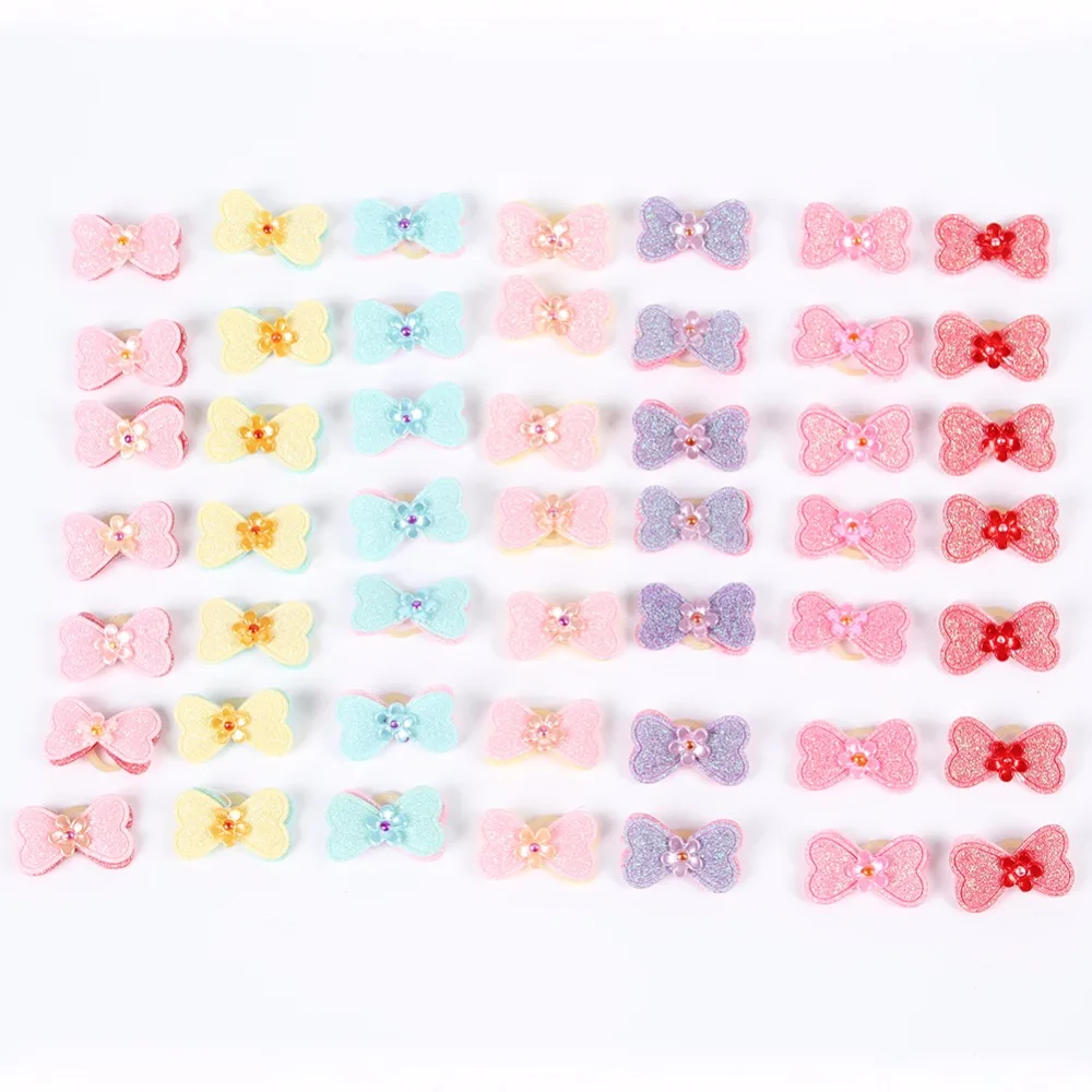 Маленькие банты для собак Парикмахерские аксессуары домашних животных заколки