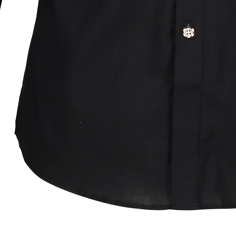 

Mens Shirts Casual Slim Fit 5xl Floral Print Long Sleeve Black Cotton Casual Fashion 2020 Camisas Hombre Manga Larga