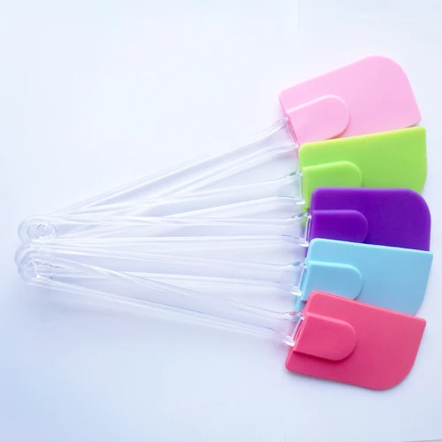 1 шт. силиконовый скребок для выпечки тортов 25 6x5 3x1 5 см|silicone scraper|cake bakewarekitchen scraper |