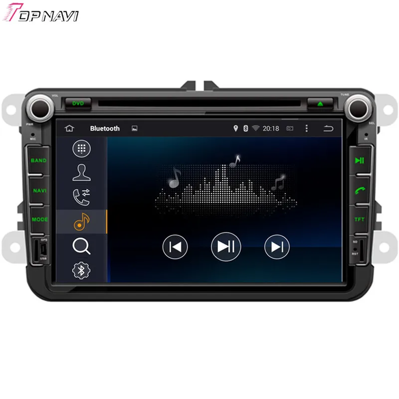 Topnavi 8 ''четырехъядерный Android 6 0 Автомобильный DVD плеер для SKODA OCTAVIA II/OCTAVIA